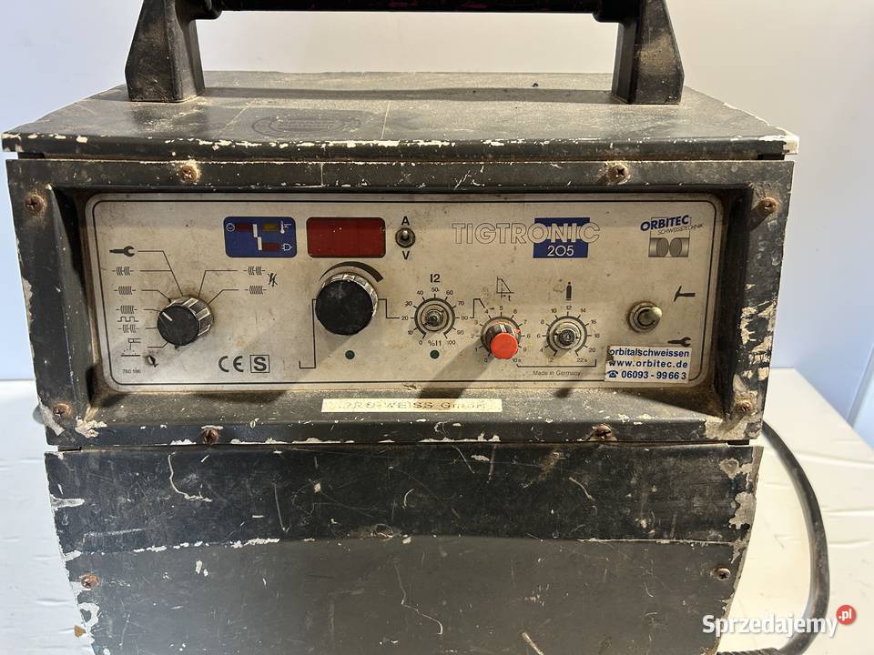 TIG ORBITALNY 205 ORBITEC TIGTRONIC SPAWARKA