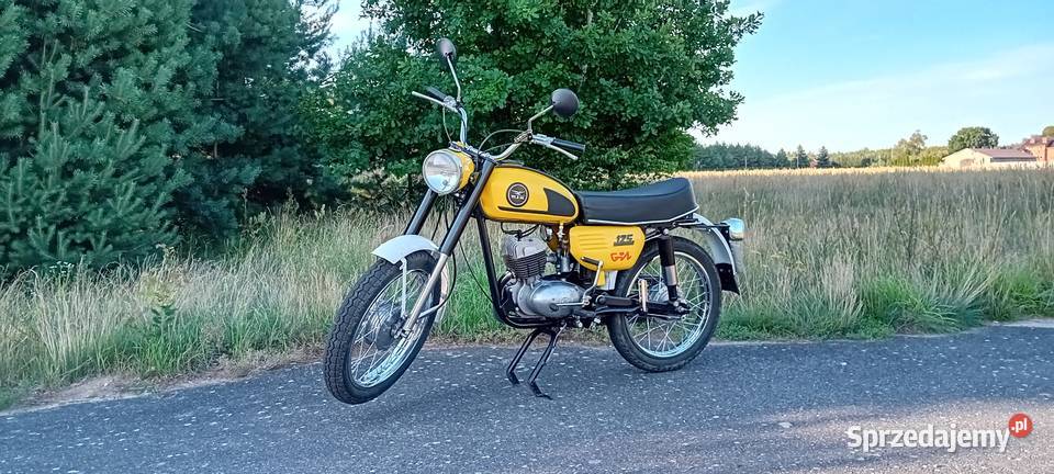 Wsk 125 gil zarejestrowana cdi boczki tarki Parzęczew