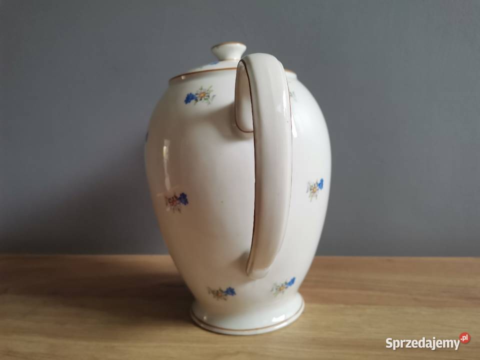Stary duży dzbanek porcelana Giesche Porcelana i szkło Katowice