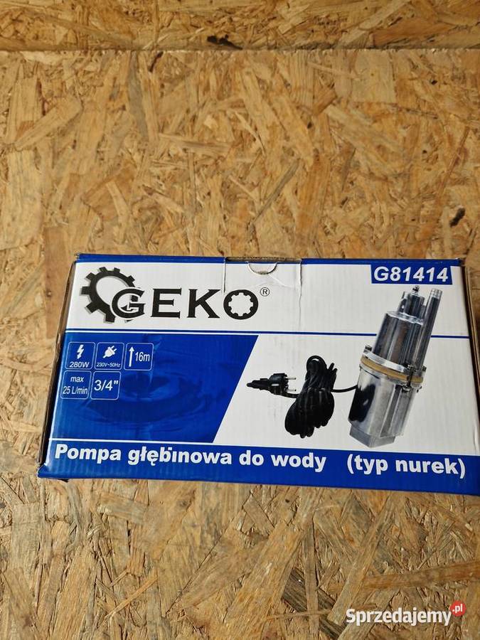 Pompa głębinowa do wody typ nurek geko G81414
