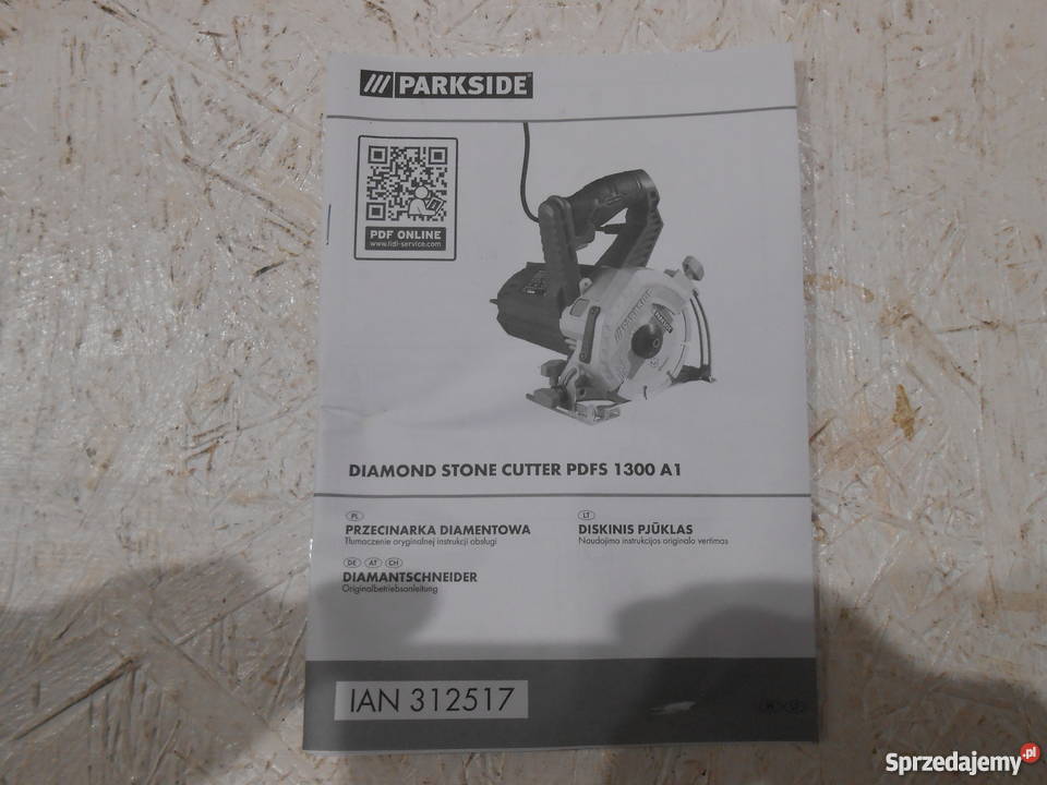 Przecinarka Diamentowa PARKSIDE NOWA śląskie Katowice
