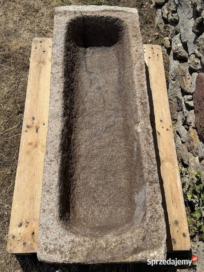 STARE KORYTO KAMIENNE GRANIT 126 DONICA KWIETNIK Bielawa sprzedam