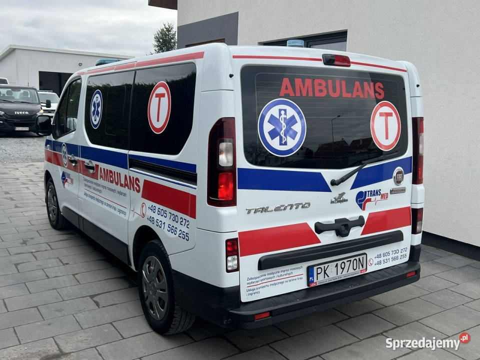 ambulansy Fiat Talento Fiat Talento 2019 Karetka wielkopolskie Gostyń