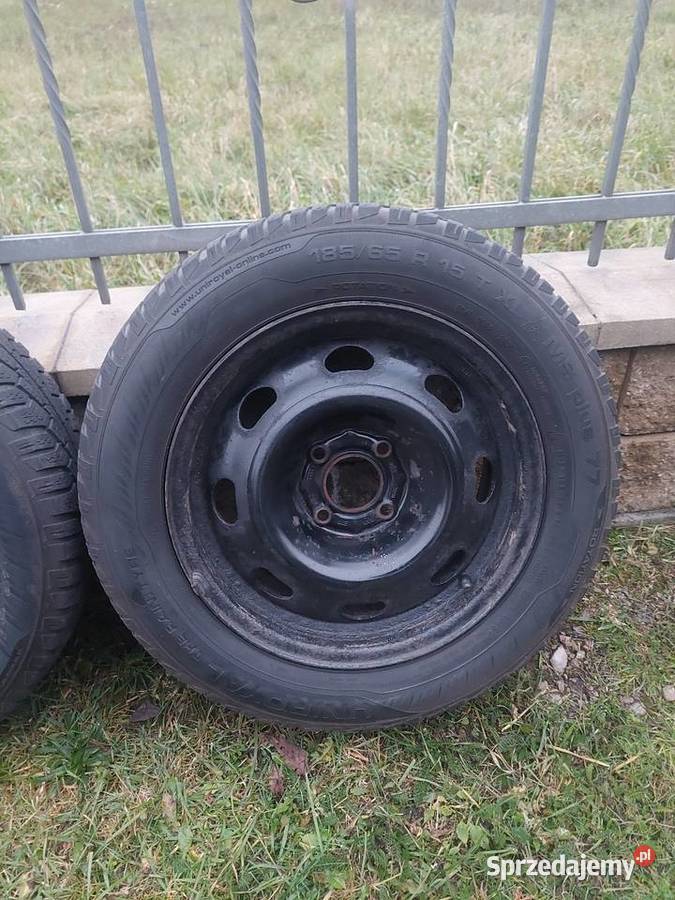 Koła zimowe felgi 4x108mm 15 z oponami Kraków sprzedam