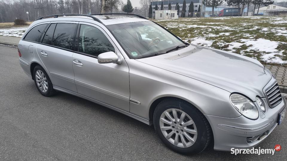Mercedes E280 W211 2007r benzynalpg 390500km śląskie