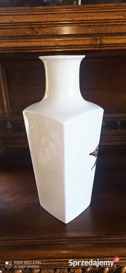 Wazon Kaiser W Germany Ręcznie malowany dekor Gdańsk