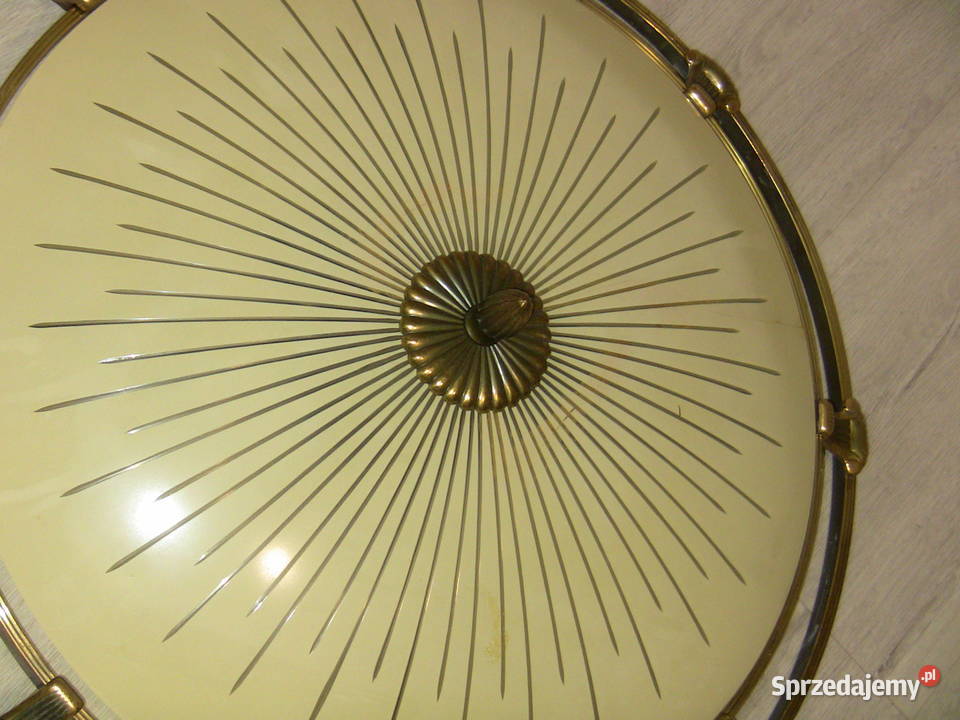 Plafon mosiężny FI 62 Łódź