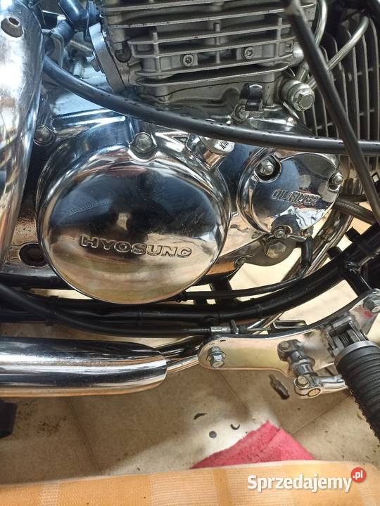 Silnik hyosung gv 125 Aquila vtwin małopolskie Tarnów