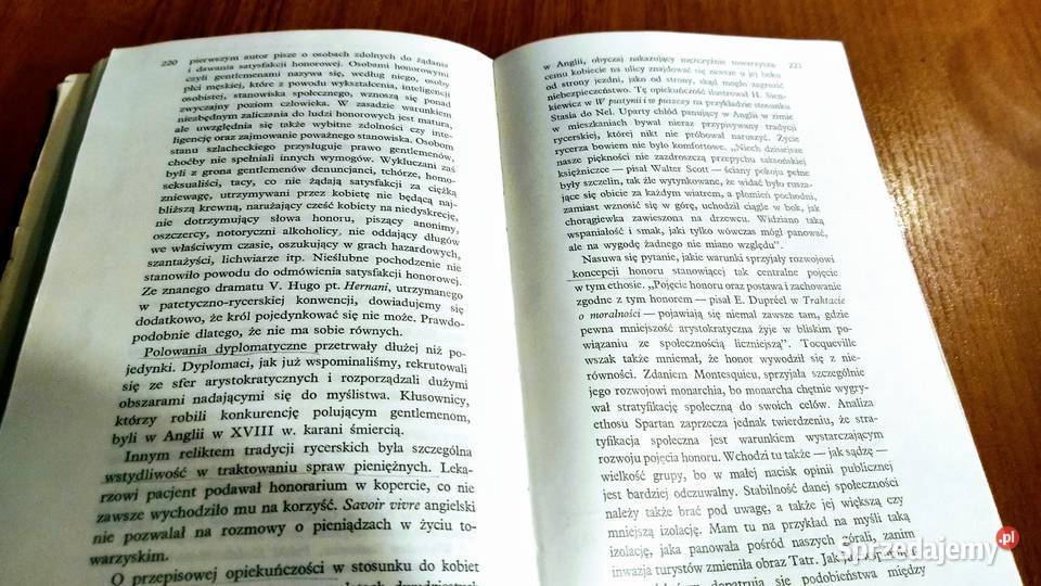 Ethos rycerski i jego odmiany Maria Ossowska pomorskie Gdańsk