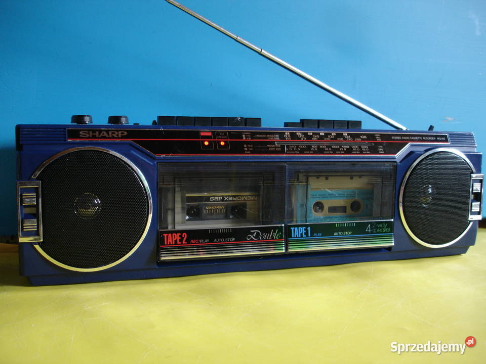 Radiomagnetofon SHARP WQ262H lubuskie Zielona Góra