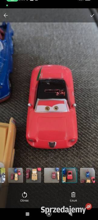 Zestaw cars samochodów z Zygzak McQueen Otwock