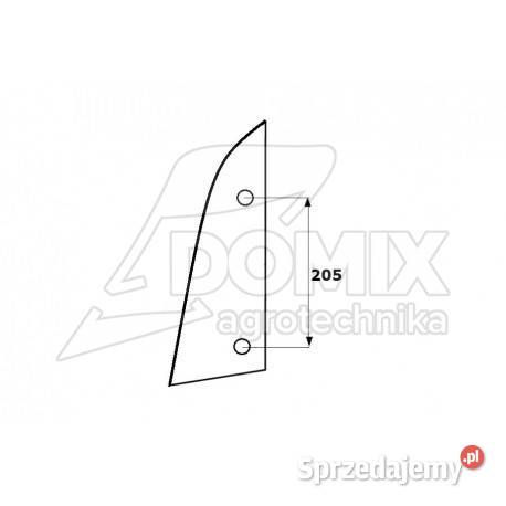 Pierś odkładni prawa 2otw 619038 619039 10mm Kawnice