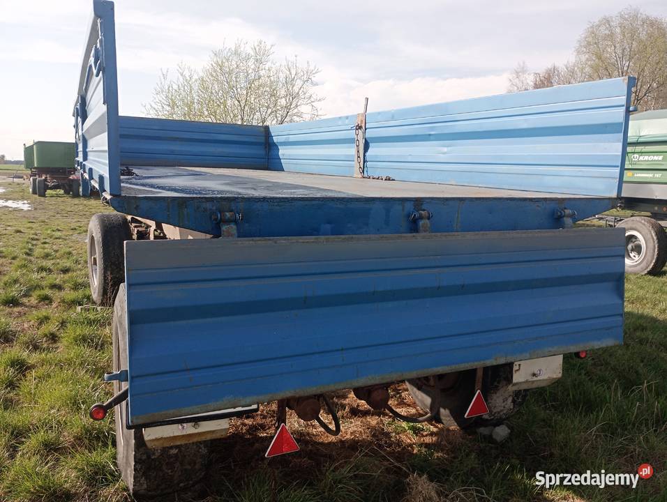 Przyczepa wywrotka pneumatyczna ciężarowa dmc 15 Bukowiec