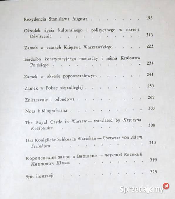 Zamek królewski w Warszawie Jerzy Lileyko Chełm