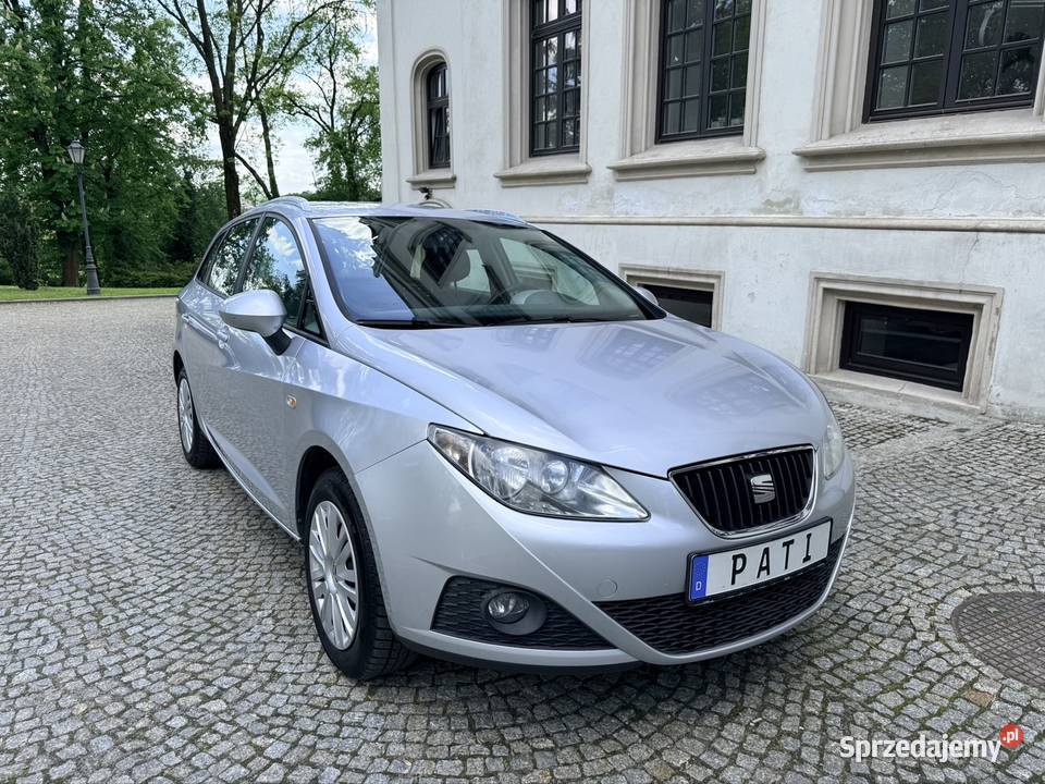 Seat Ibiza IV 16 TDI 2011r Świeżo sprowadzony elektryczne szyby podkarpackie