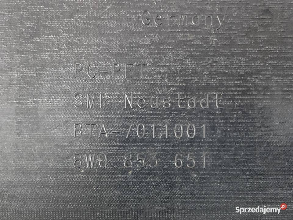 ATRAPA GRILL AUDI A4 B9 8W0853651 Kombi KRATA podkarpackie