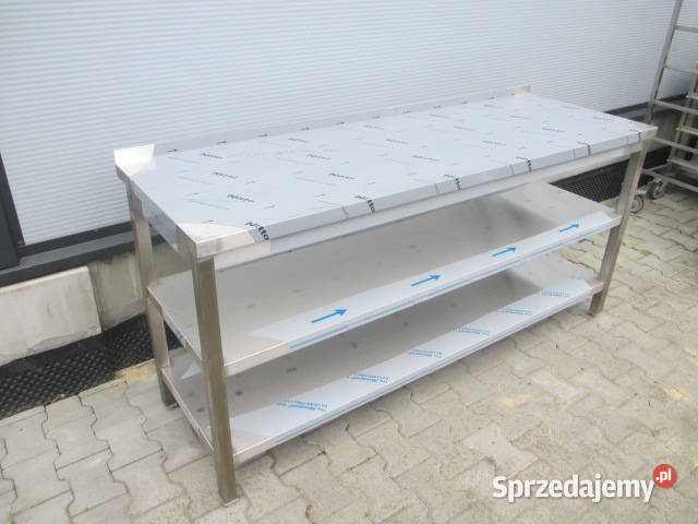 Nowy Stół Gastronomiczny Z 2 Półkami 1806085 sprzedam