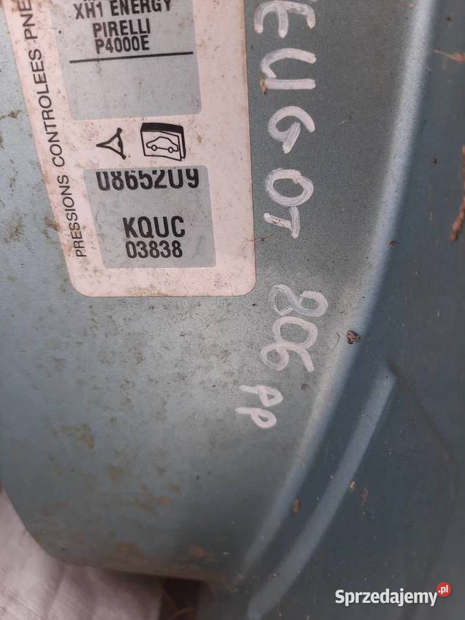 Peugeot 806 Drzwi prawe przednie prawy przód osobowe Ksawerów