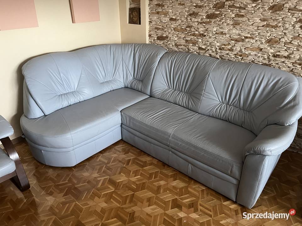 narożnik wypoczynek fotel skóra 240cm Warszawa
