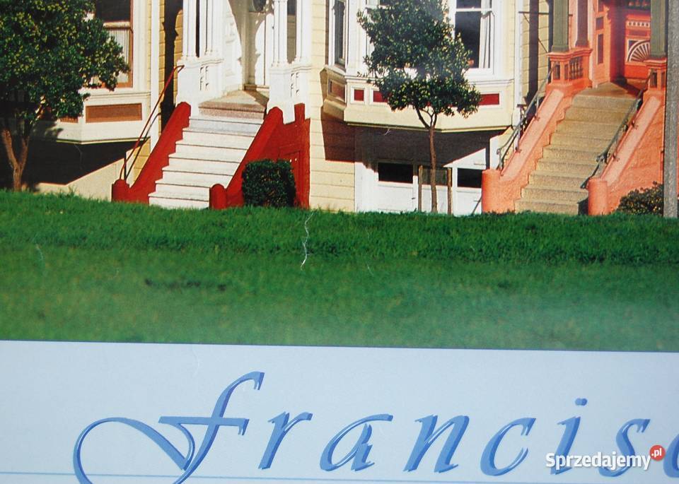 San Francisco Yesterday and Today plakat z USA Plakaty Lublin