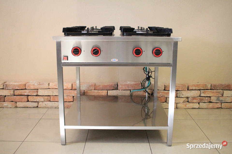Kuchnia gazowa 4 palniki z półką 18 kW Egaz 144 śląskie Pszczyna