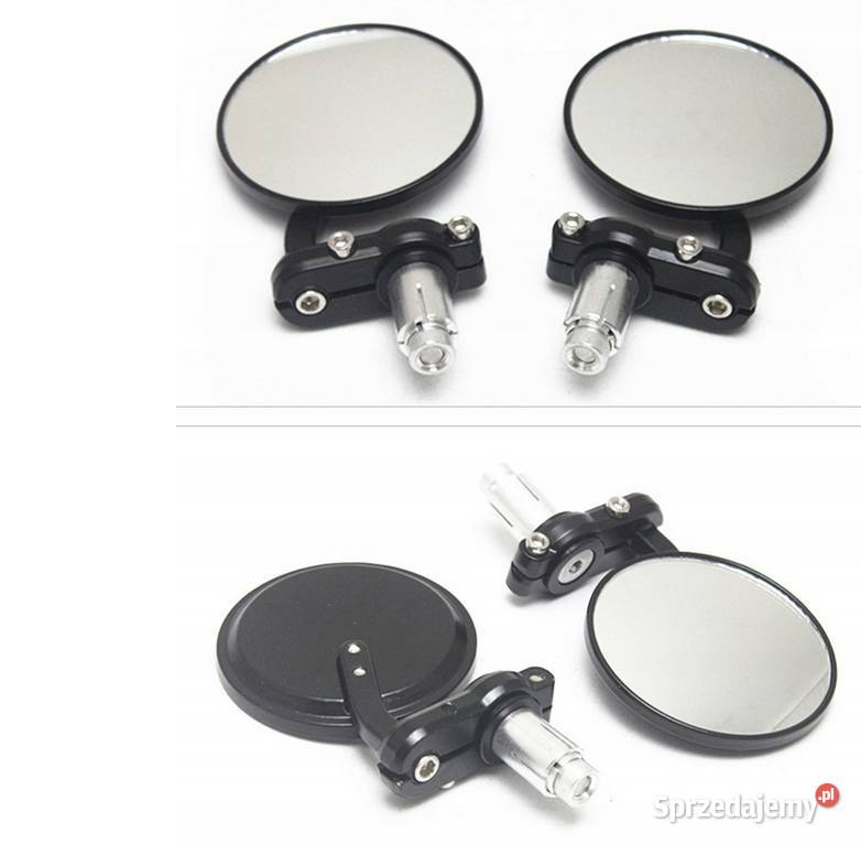Lusterka motocyklowe wsteczne w kierownicę Lusterka śląskie Sosnowiec