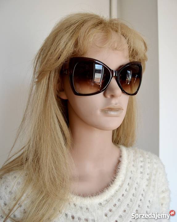 TOM FORD OKULARY PRZECIWSŁONECZNE BRĄZ CZARNE kujawsko-pomorskie