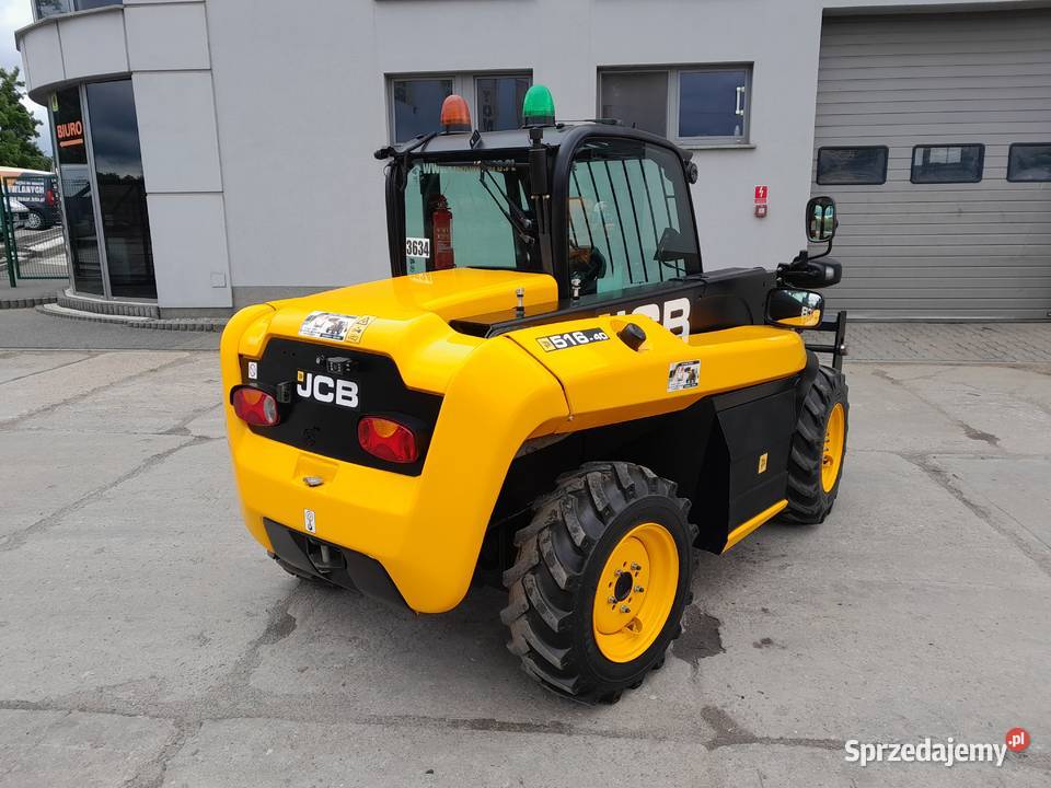 JCB 51640 2019R ŁADOWARKA TELESKOPOWA 52040 pełny VAT Krotoszyn sprzedam