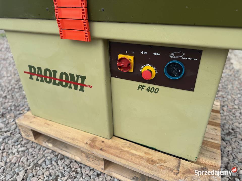 Strugarka wyrówniarka heblarka PAOLONI PF 400 małopolskie Kalwaria Zebrzydowska