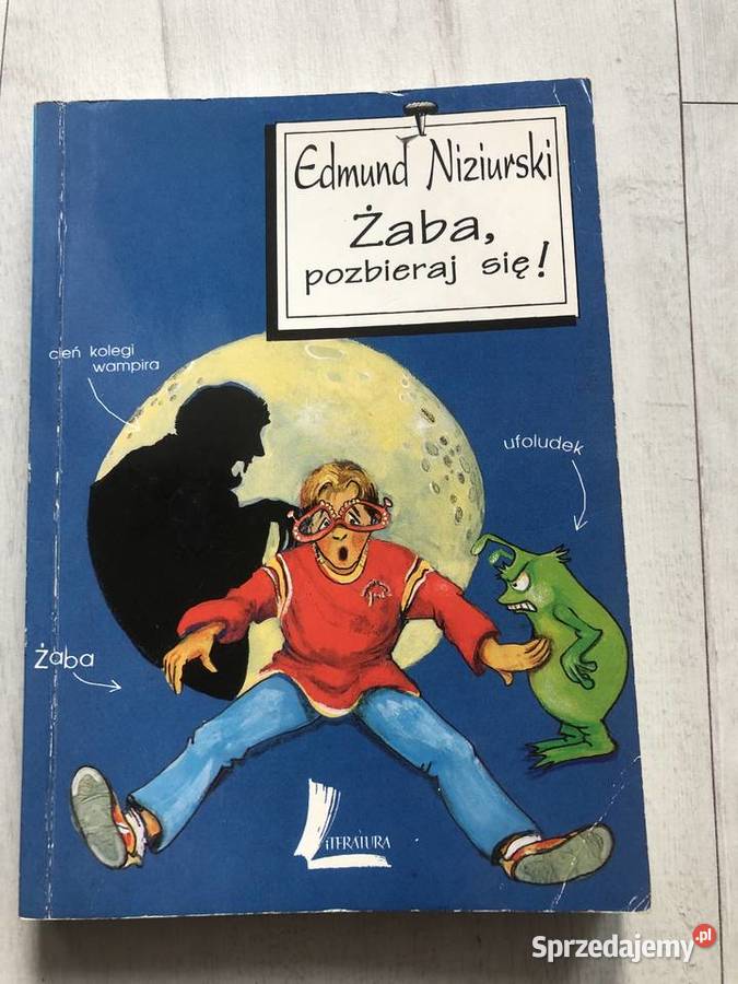 Książka Żaba pozbieraj się Edmund Niziurski Łódź sprzedam