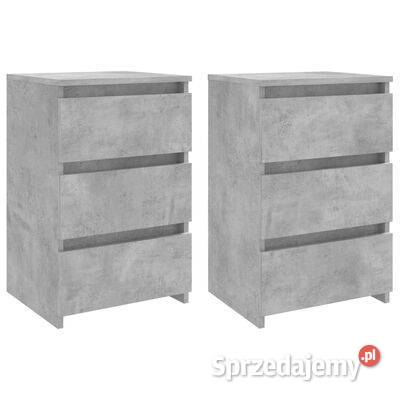 vidaXL Szafki nocne 2 szarość betonu 40 x 35 x Warszawa sprzedam