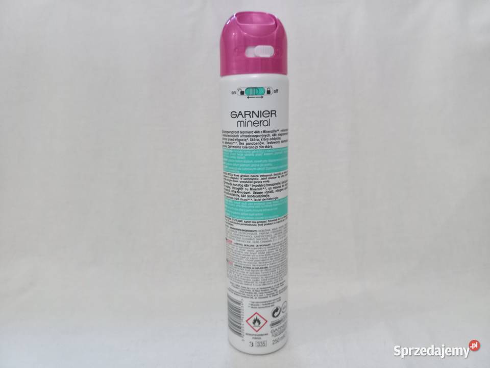 antyperspirant Garnier Mineral Invisible 48h aż Dla kobiet Perfumy i wody Białystok sprzedam