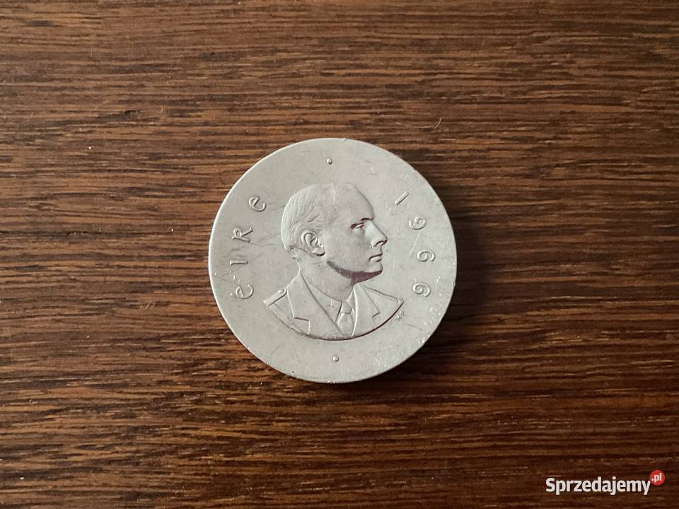10 szylingow 1966 Irlandia Powstanie Wielkanocne Numizmatyka Sosnowiec