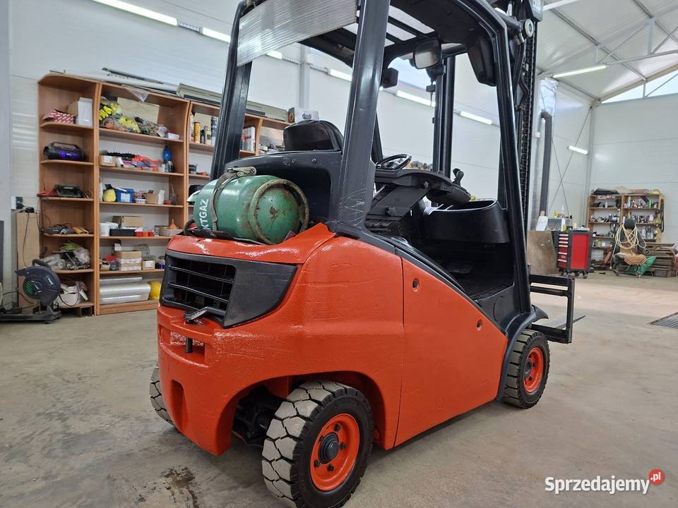 Wózek widłowy linde h18 t na gaz świętokrzyskie Kielce