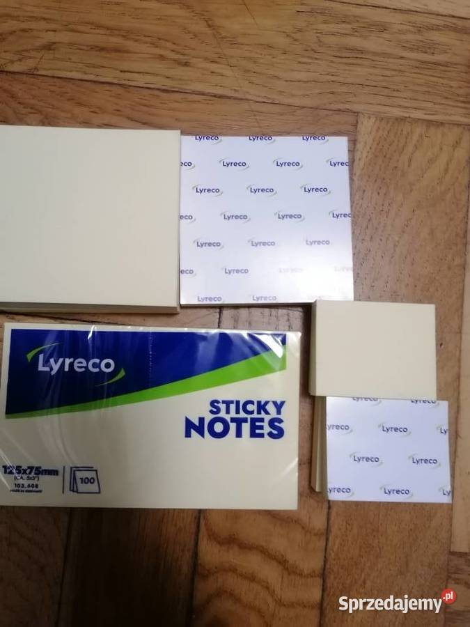 Karteczki samoprzylepne małe Kultura i Rozrywka Gdańsk