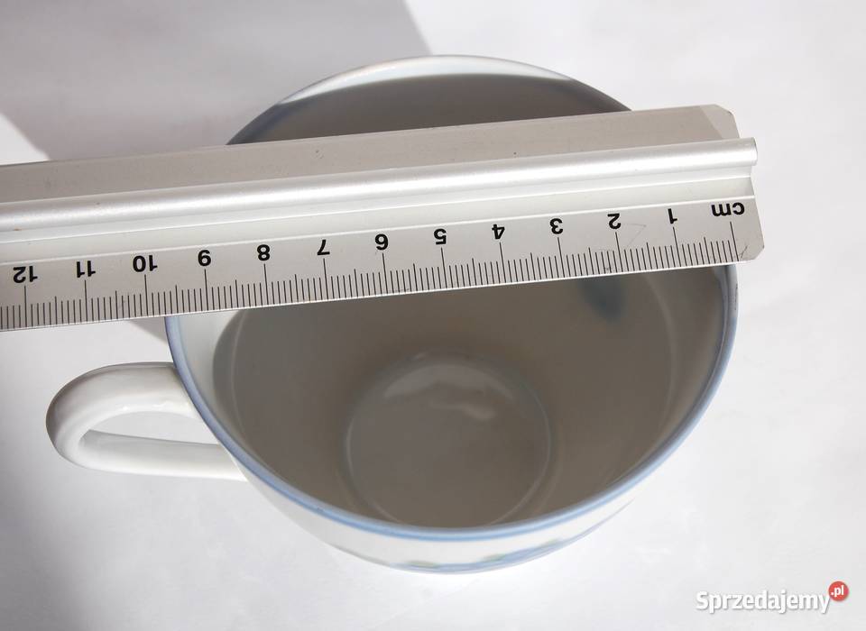 Filiżanka ze spodkiem porcelana ręcznie malowana Zastawa stołowa Lublin