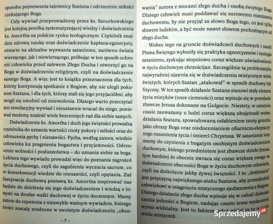 Ks Gabriele Amorth Spotkałem Szatana Lublin