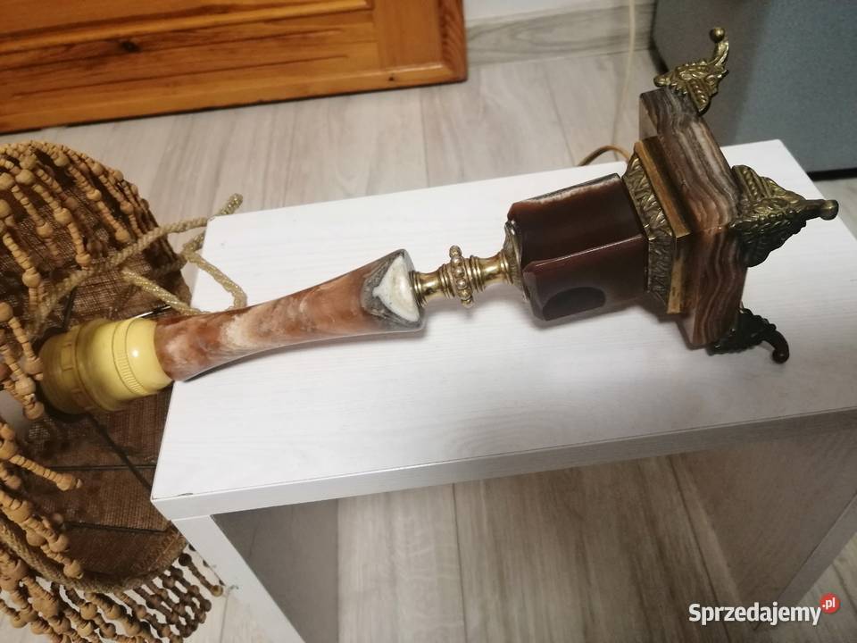 Lampa stara Kamień brązowy