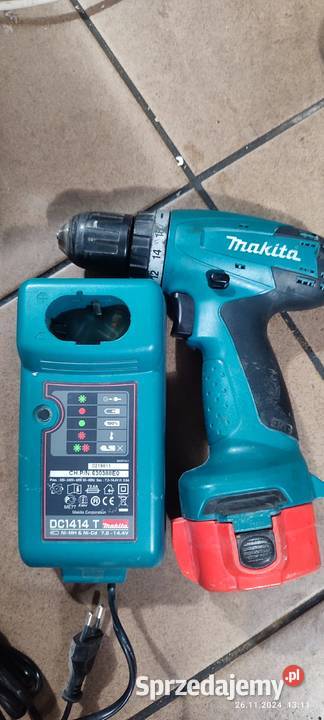 WKRĘTARKA MAKITA 6271D BATERIA ŁADOWARKA Wiertarki i wkrętarki