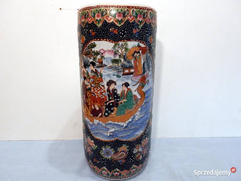 Wazon z dalekiego wschodu h 46 dekoracja wielkopolskie