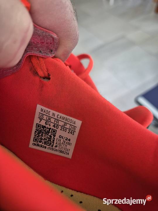 Buty Adidas Predator Model czarnoczerwony śląskie Katowice