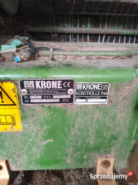 sprzedam przewracarkę owijarkę i belake Krone