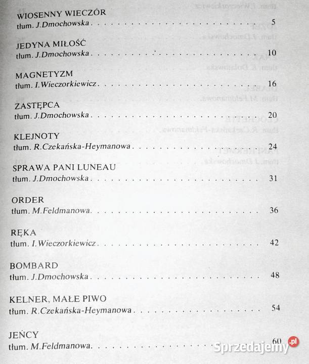 Jedyna miłość Guy de Maupassant Książki i Podręczniki Chełm