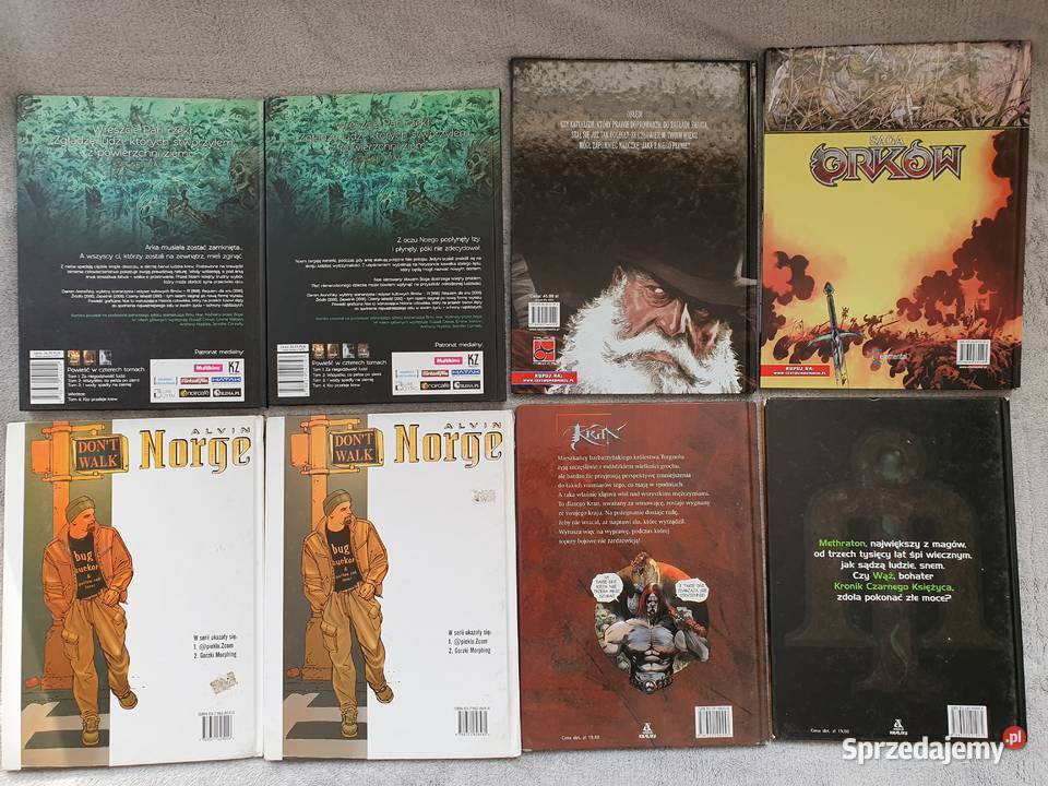 Zestaw 17 komiksów polskie wydania Gdynia