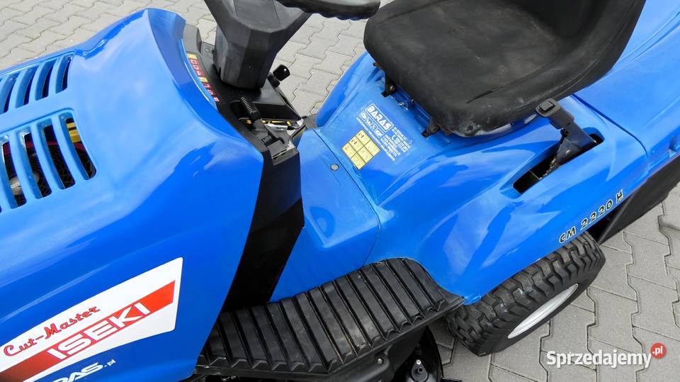 Traktorek kosiarka CutMaster ISEKI BS 2 Cylindry