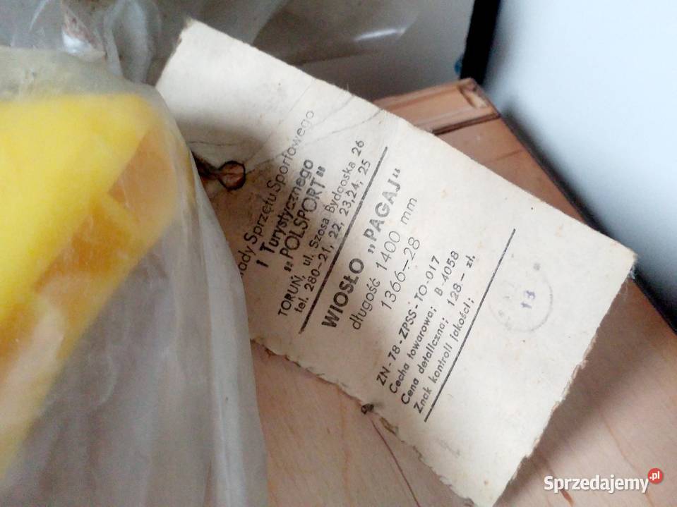 Wiosło pagaj 140 Polsport dolnośląskie Wrocław