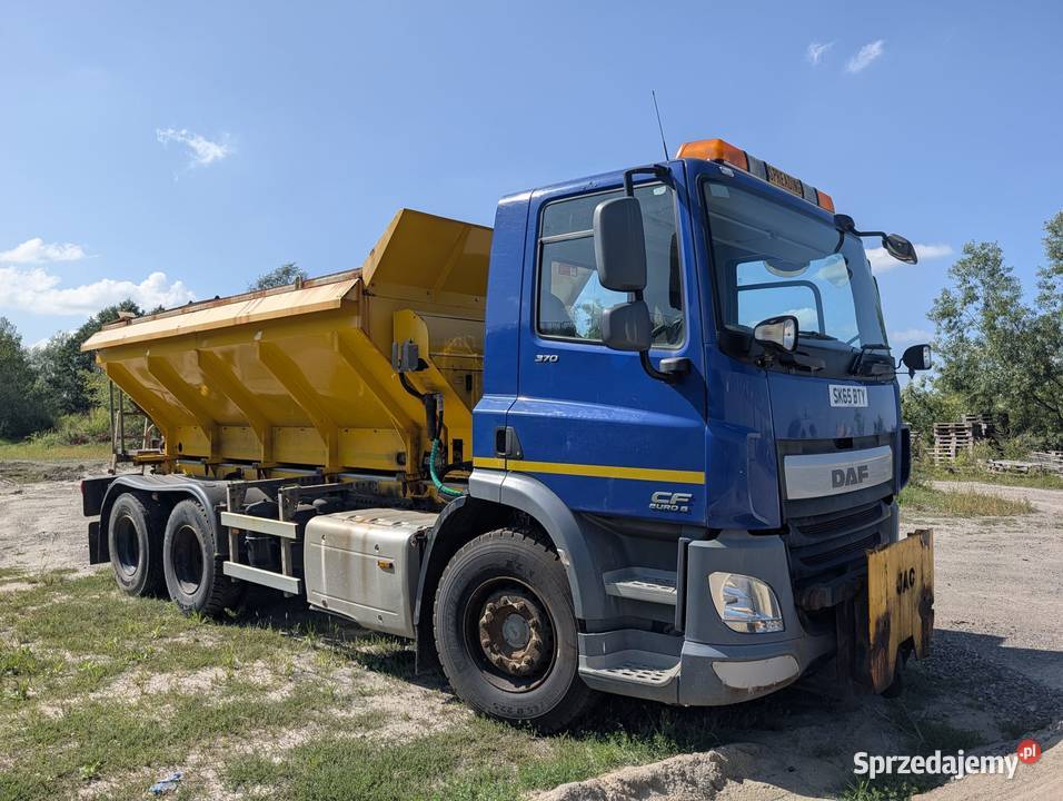 Piaskarka DAF CF370 6x4 2015