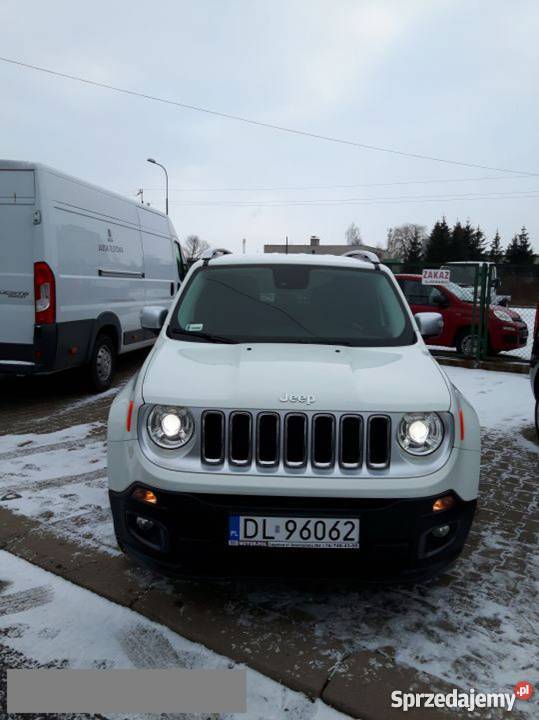 Do sprzedania Jeep Renegade nieuszkodzony bialy dolnośląskie Legnica sprzedam