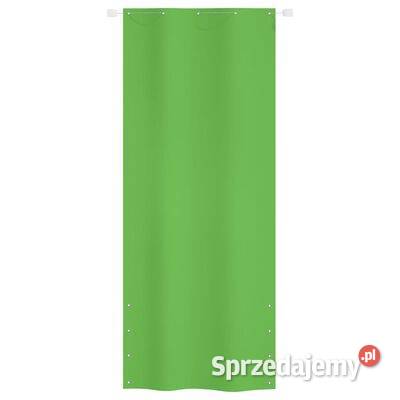vidaXL Parawan balkonowy jasnozielony 100x240 mazowieckie Warszawa
