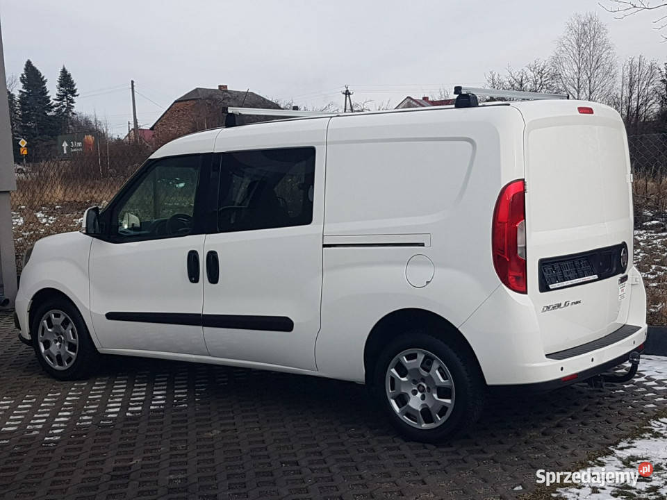 Fiat Doblo MAXI 5 OSÓB DŁUGI KLIMA 6BIEGÓW garażowany śląskie Poręba